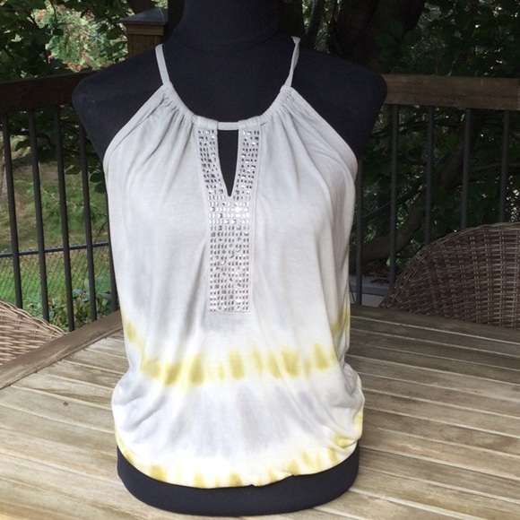 INC studded halter  top S - Picture 1 of 7